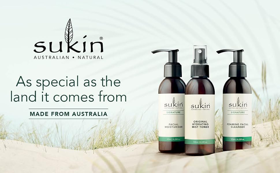 sukin signature skin care natural