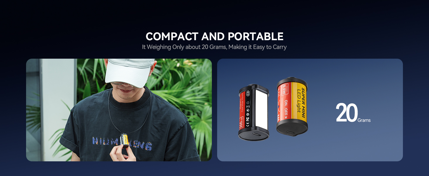 Compact and Portable