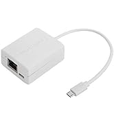 UCTRONICS for Raspberry Pi Zero Ethernet and Power, Micro USB Ethernet/PoE Adapter for Fire TV St...
