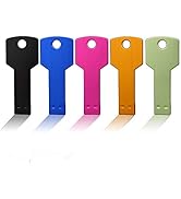 JUANWE 32GB USB Flash Drive 5 Pack 2.0 USB Key Jump Drive Cute Flash Drive Thumb Drive Waterproof...