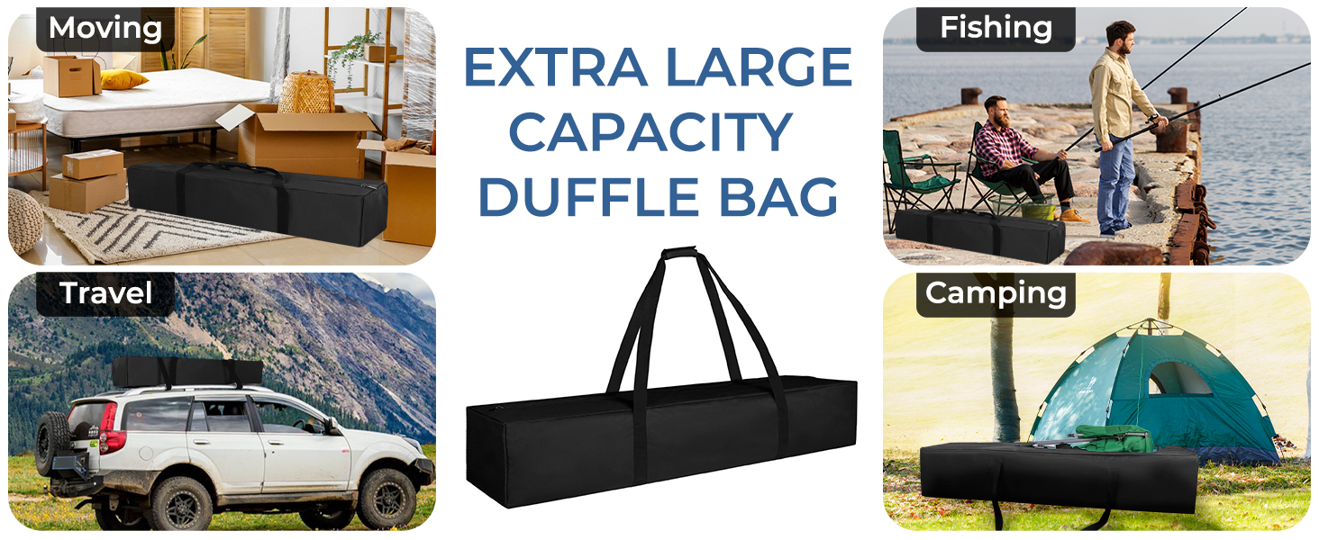 EXTRA LARGE CAPACITY DUFFLE BAG