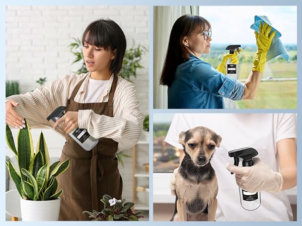spray bottles for cleaning solutions