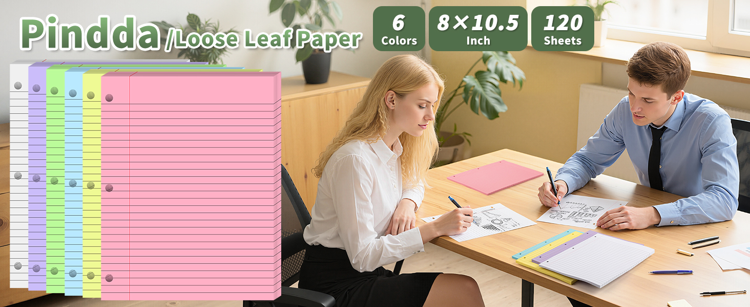 Loose Leaf Binder Paper