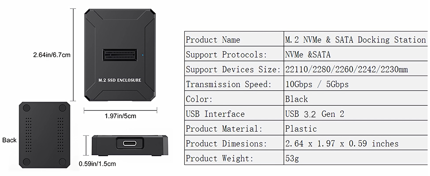this NVMe USB adapter offers greater practicality than traditional enclosures