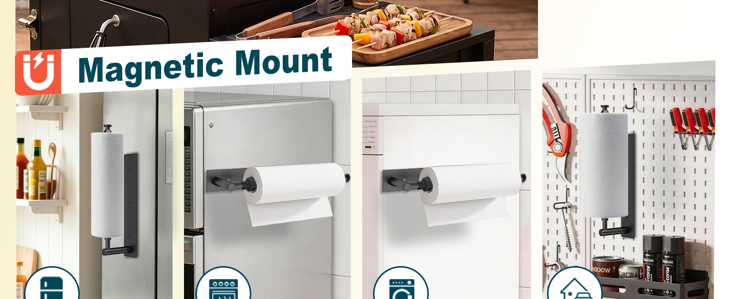 under counter paper towel holder