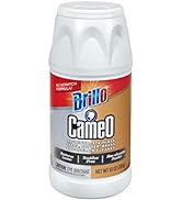 Brillo Cameo Cleaner, Perfect on Aluminum, Stainless Steel, Copper, Brass & Porcelain, No Scratch...
