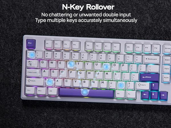 Galaxy100 wireless gaming keyboard