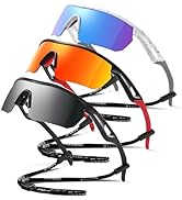 Vcarsian Kids Sunglasses Youth Baseball Sunglasses for Boys Girls 3-12 Polarized Softball Sports ...