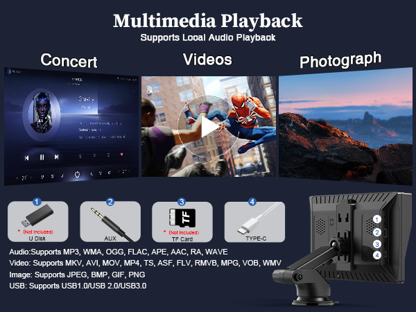 Wireless Carplay Screen for Car