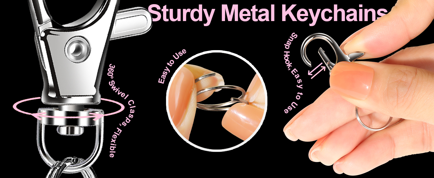 Well Crafted Sturdy Metal Keychains