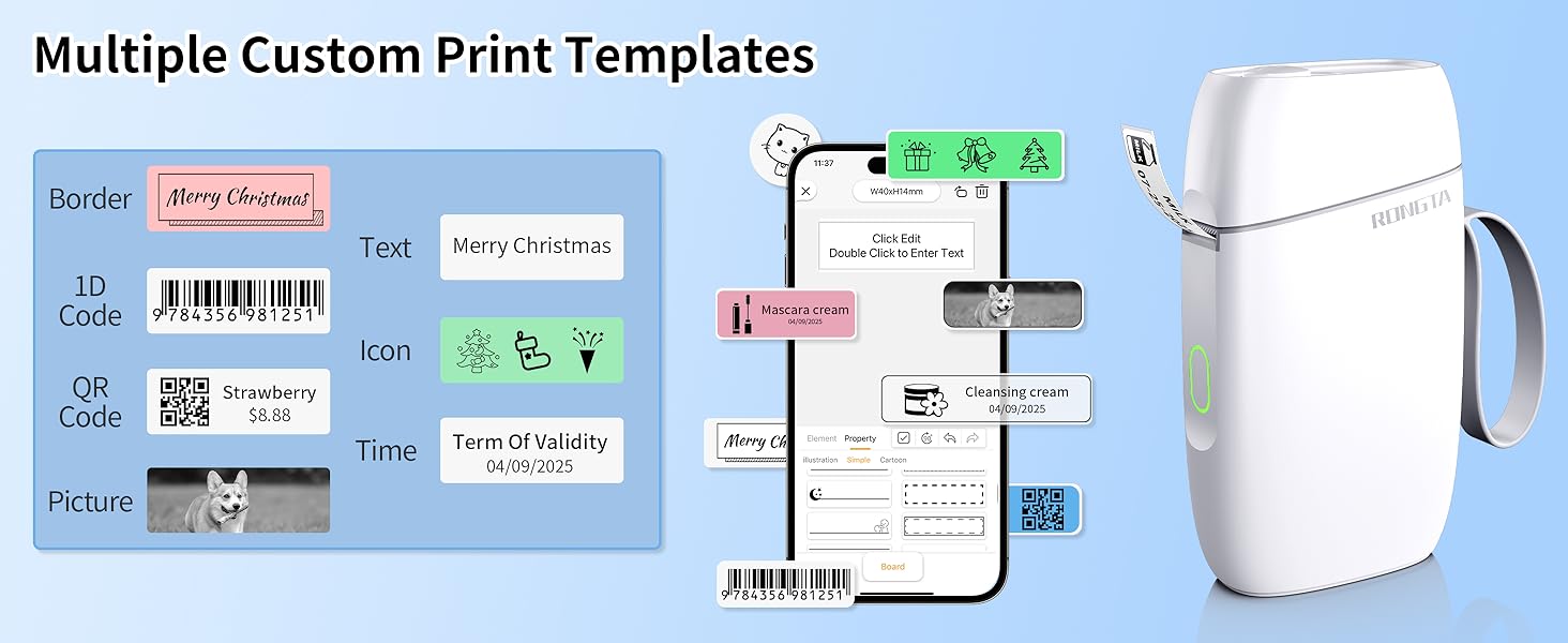 Customize your own labels