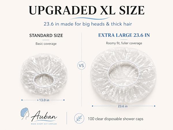 UPGRADED EXTRA LARGE SIZE 23.6 INCH FOR VERY LONG THICK HAIR