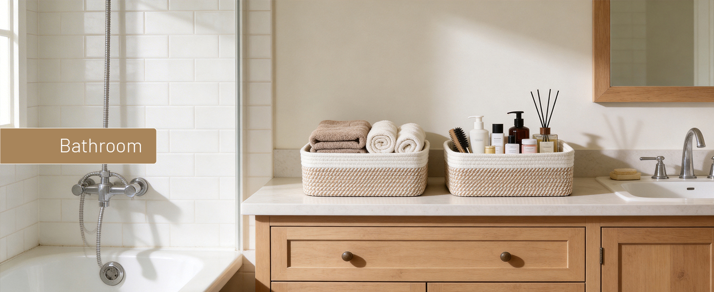 bathroom organizers and storage