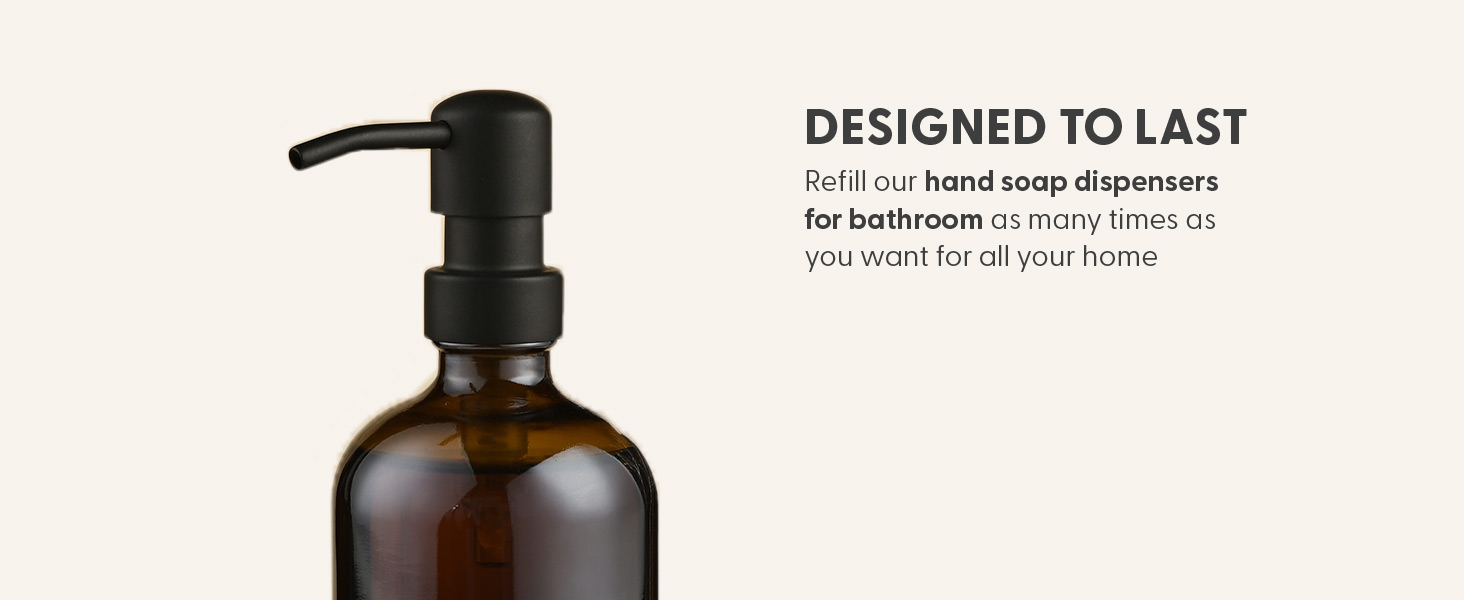 Hand Soap Dispenser for Bathroom
