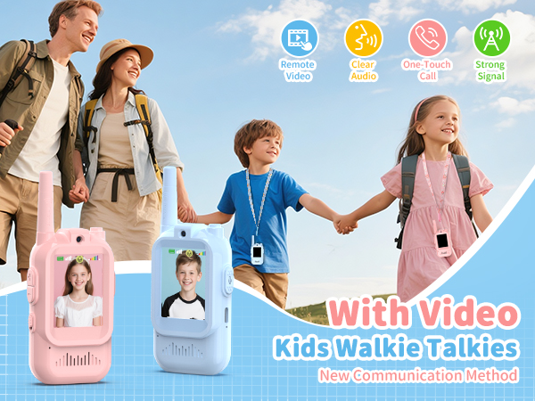 Kids Video Walkie Talkies 1a