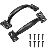 TamBee 2PCS 6-1/2 Inch Cabinet Handle Kitchen Cabinet Pulls Furniture Drawer Pulls Door Handles C...
