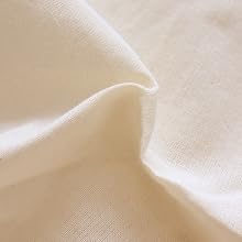 100% unbleached cotton