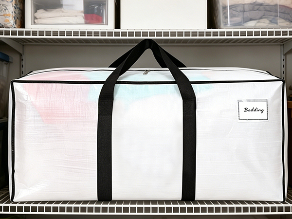 HOMESURE Supports 200lbs Heavy Duty Moving Bags - Durable Zipper & Wrap-Around Handles