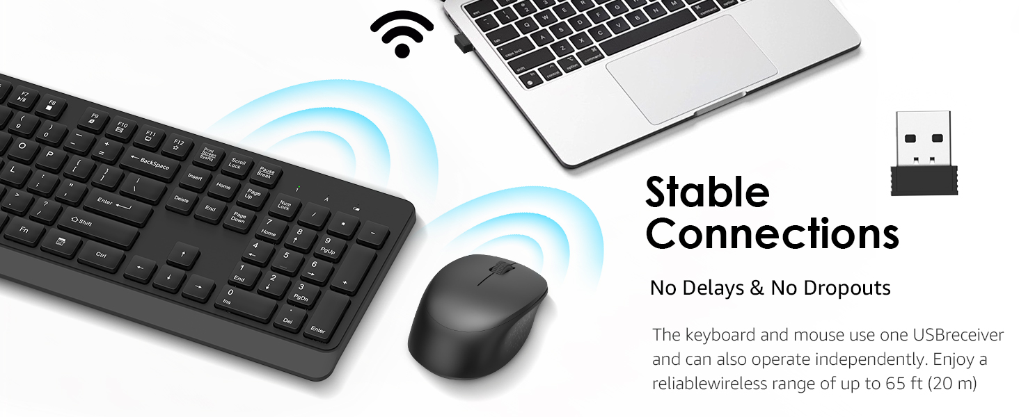mouse and keyboard combo wireless