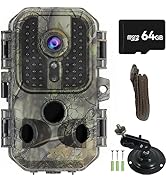 KILOGOGRRAPH Night Vision Goggles - Binoculars for Adults Hunting, 4K Video with Sound, 64GB SD C...