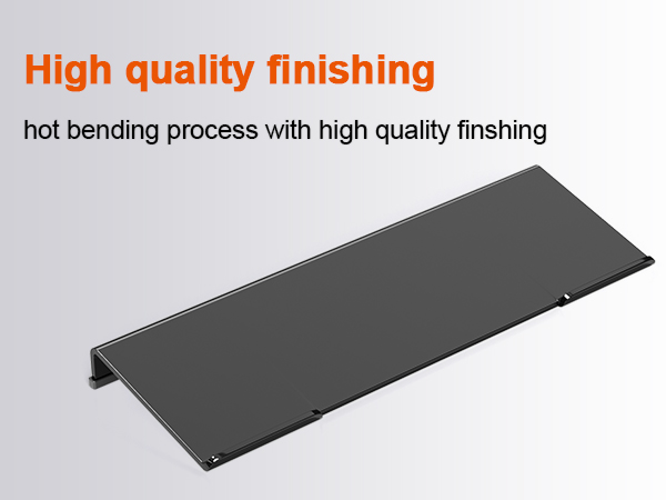 black acrylic keyboard holder