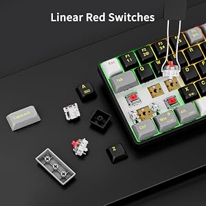 hot swappable mechanical keyboard