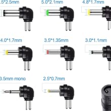 adapter tips plug adapter universal ac to dc 12V 6V 5V 4.5V 3V 7.5V 9V plug in power brick ac dc