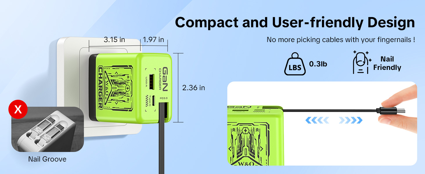fast charging block