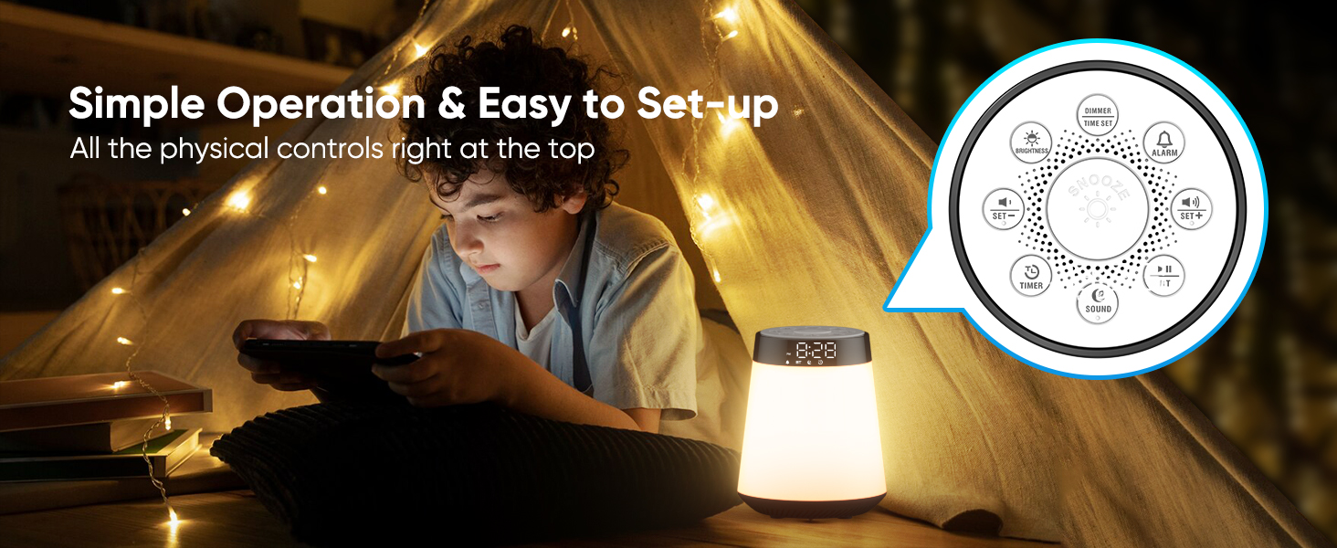 wake up light alarm clock