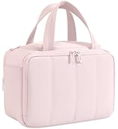 SODEER Cosmetic Travel Bag for Toiletries Large,Lightweight Travel Bag,Puffy Makeup Case for Acce...