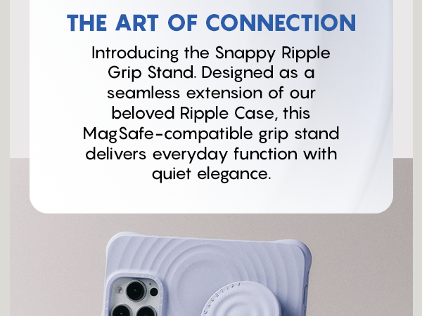 CASETiFY Snappy Ripple Grip Stand Compatible with Magsafe