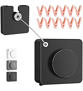 SIWUKEH 15.7Ft Retractable Clothesline Indoor is Also an Anti-sag Retractable Clothesline Outdoor...