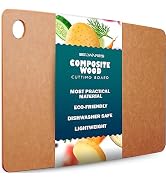 Wooden Cutting Board for Kitchen - Large Composite Wood Cutting Boards Dishwasher Safe 14.5 X 11....