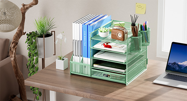 desk organizers and storage