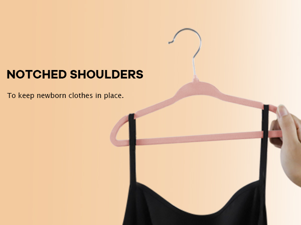 baby velvet hangers