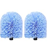 2 Pack Big Cobweb Duster Head Twist-On Spider Web Fuster for Outdoor & Indoor Web Cleaning // Fit...