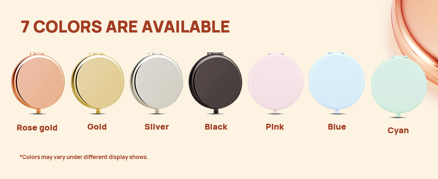 compact pocket small mini mirror for purse