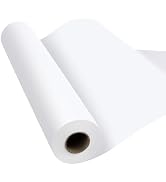 Phinus Craft Paper Roll 15''×1200'', Industrial-Grade Kraft Paper Roll, White Easel Paper Roll fo...