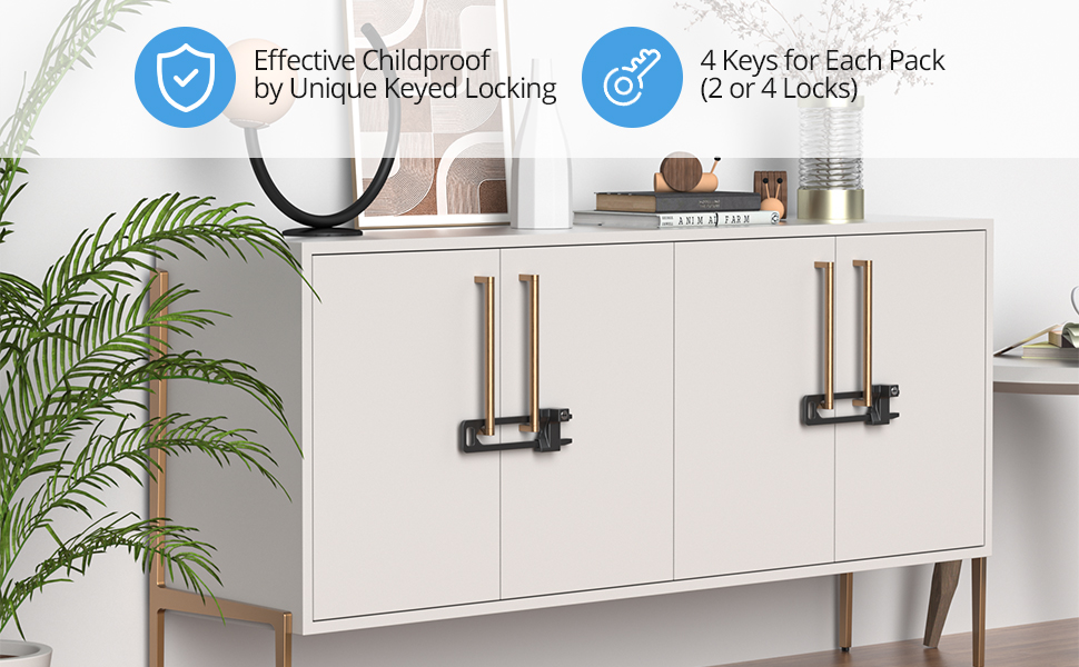 Cabinet Locks for Babies