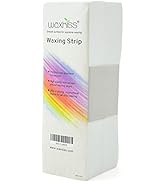 Waxkiss Beauty Non Woven Body and Facial Wax Strips Large 3x9 Hair Removal 200Pcs Epilating Strips