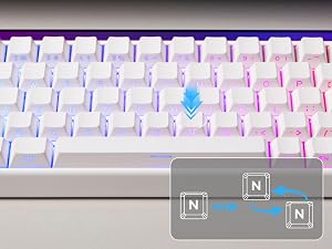 Wired Magnetic Gaming Keyboard