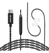 KZ ZS10 Pro IEM Cable, Type-C USB C Earbuds Cable, KBEAR CX01 OFC in Ear Monitor Headphones Cords...