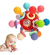 Baby Montessori Sensory Toys for 0-6 6-12 Months, Baby Teether Teething Toys for Babies 0 3 6 9 1...