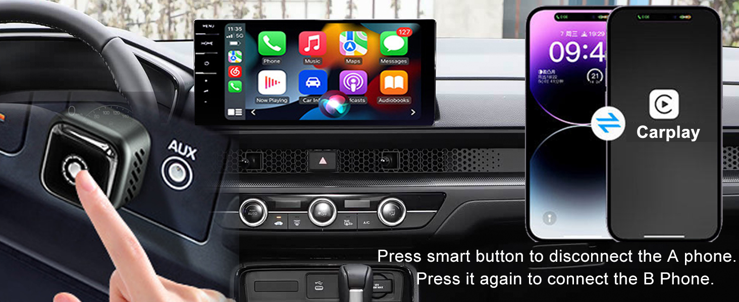 Smart Button carplay adapter