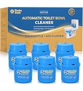 Turbo Suds Ultra-Long Lasting Toilet Bowl Cleaners – 6 Pack Automatic Toilet Tank Cleaning Bottle...
