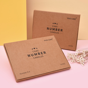 numbers candles for cake