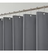 THAIGEE Water-Repellent Fabric Shower Curtain Liner - Hotel Quality Machine Washable, 3 Heavy-Dut...