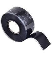 APORNI Self Sealing Fusing Silicone Tape, 1 in Wide 15 Feet Heavy Duty and Leak Proof Rubber Wate...