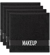 Cotton Paradise, Makeup Remover Towels 4 Pack, 100% Cotton Face Cloth, Soft Makeup Towels for Fac...