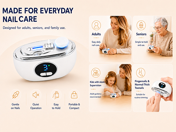 electric toenail clippers for seniors